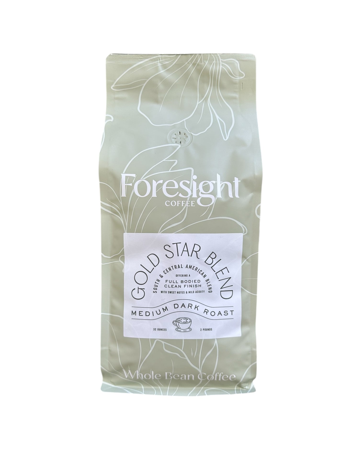 Gold Star Blend Whole Bean Coffee 2 lb